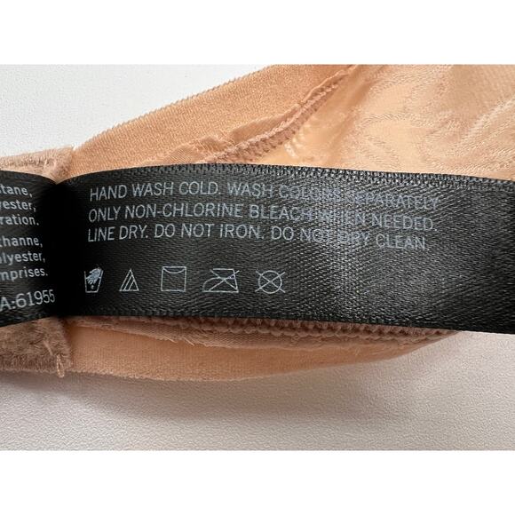 Natori Bra 34D 136059 Jacquard T-Shirt Lined Underwire Beige - Picture 9 of 9